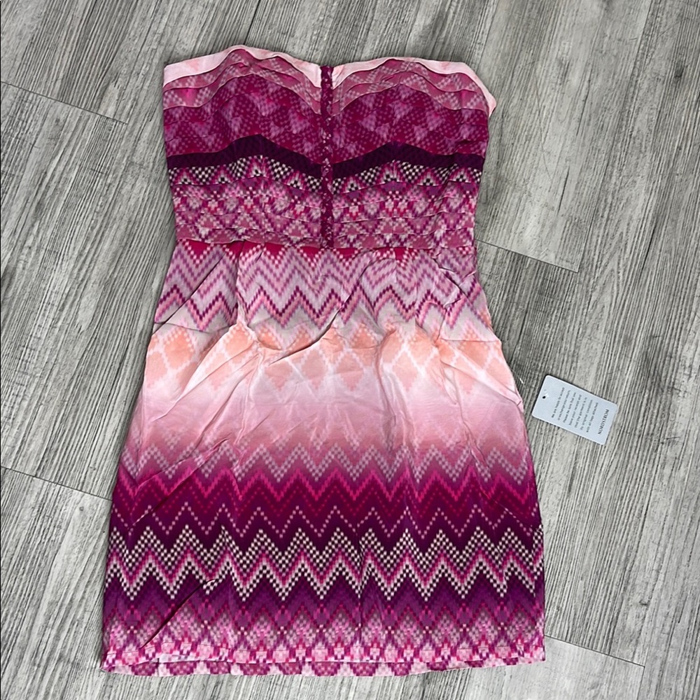 Charlie Jade Vibrant Pink Dress size S NWT